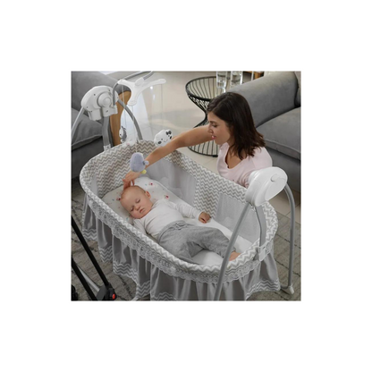 Ronbei Foldable Cot Electric Bassinet Rock Sleeper