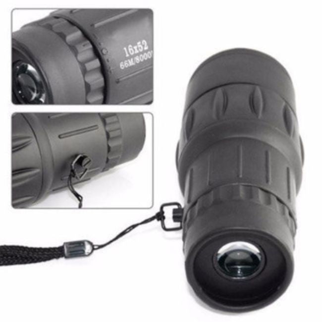 16 x 52 Monocular Telescope with Bag For Outdoor Sport Camping