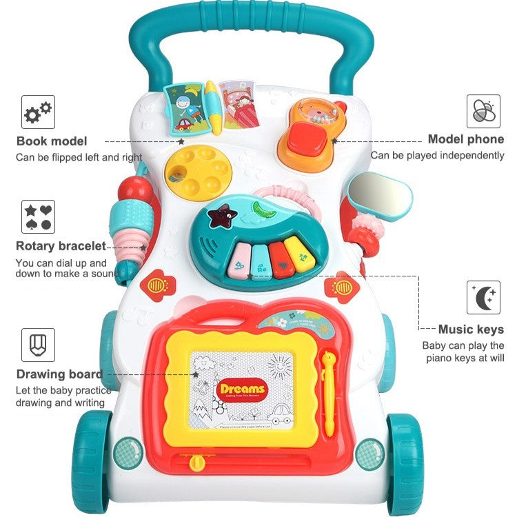 Huanger Multi-functional Musical Baby Walker