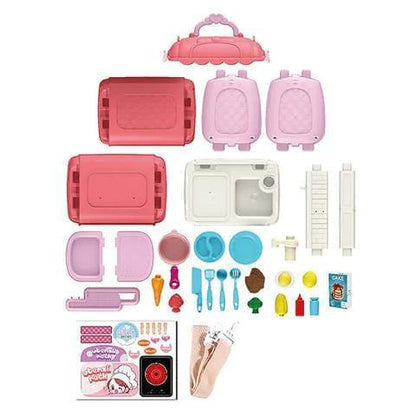 Jumbo Play Case - Pink Kitchen