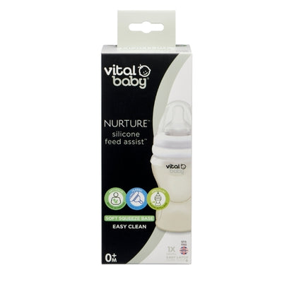 NURTURE Silicone Feed Assist Bottle 250ml