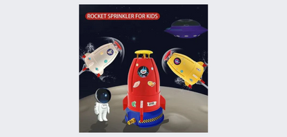 Rocket Space Sprinkler - White