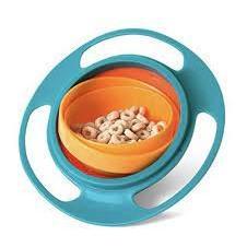 universal non spill gyro bowl for toddlers