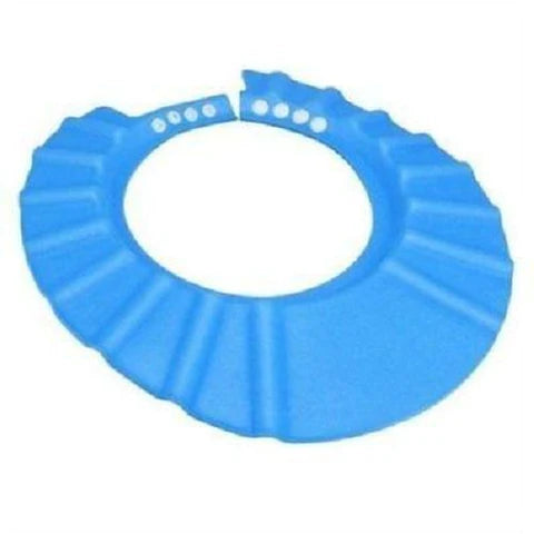 kiddies adjustable shampoo cap blue